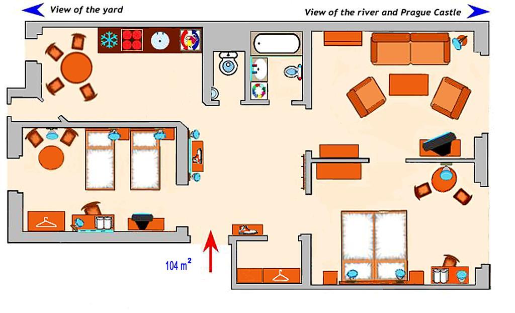 Hotel & Residence Royal Standard Prague Room photo