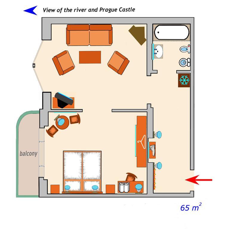 Hotel & Residence Royal Standard Prague Room photo